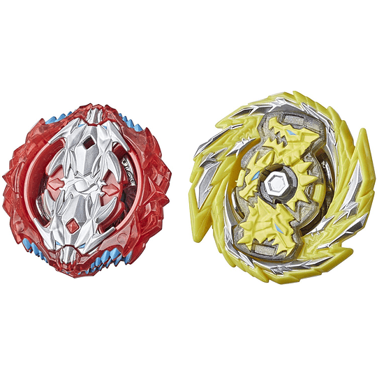 Leopard L4 Slingshock y Master Kerbeus K5 Hypersphere BEYBLADE Burst Surge Dual