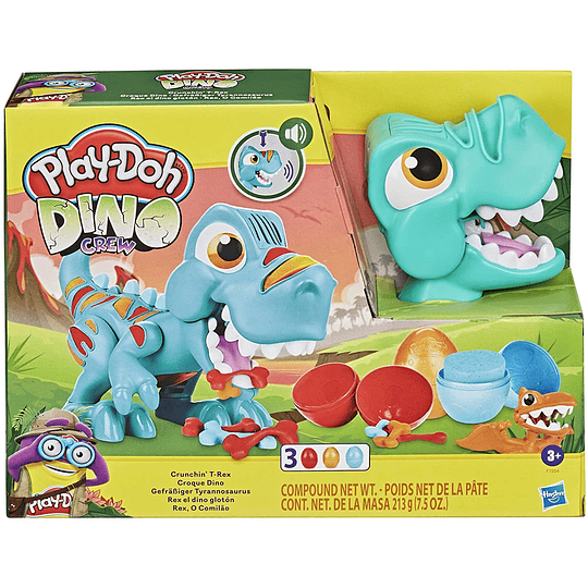 Dino Crew Crunchin' T-Rex El Dino Glotón Play-Doh