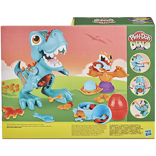 Dino Crew Crunchin' T-Rex El Dino Glotón Play-Doh