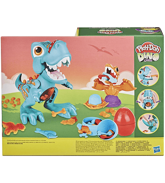 Dino Crew Crunchin' T-Rex El Dino Glotón Play-Doh