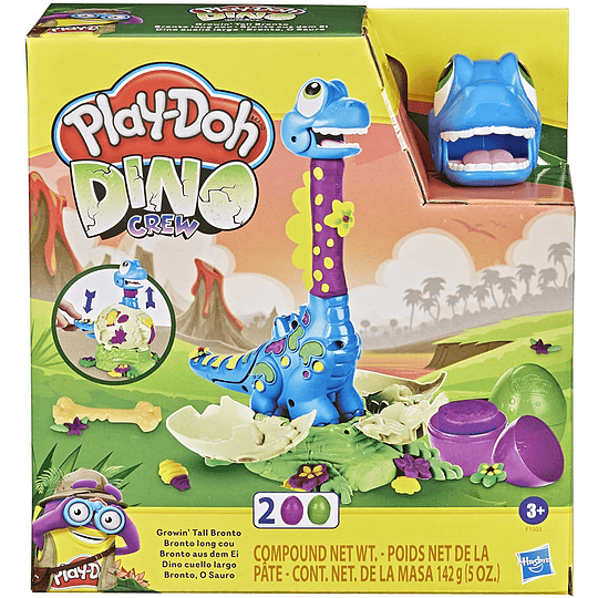 Dino Crew Growin, Dino Cuello Largo Play-Doh