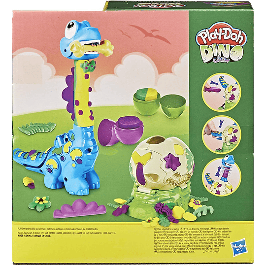 Dino Crew Growin, Dino Cuello Largo Play-Doh