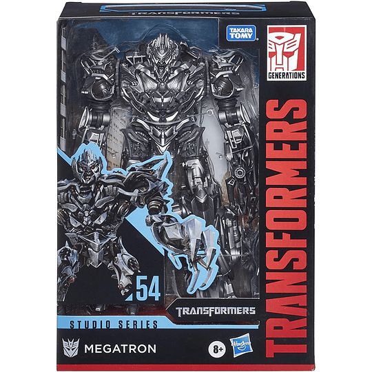 Megatron Transformers robot y jet cibertroniano Toys Studio Series 54