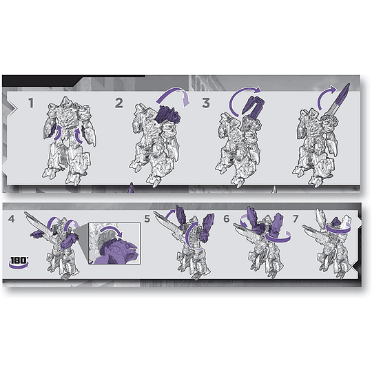 Megatron Transformers robot y jet cibertroniano Toys Studio Series 54