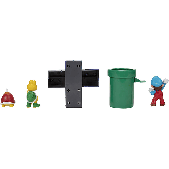  Diorama - Set subterráneo Super Mario World Of Nintendo