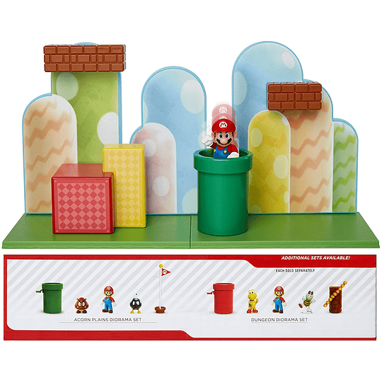 Set Bellota Llanuras Super Mario Nintendo