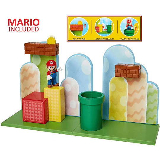 Set Bellota Llanuras Super Mario Nintendo