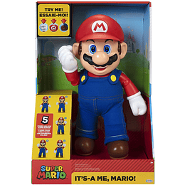Figura de acción que habla Super Mario World of Nintendo It's-A Me!