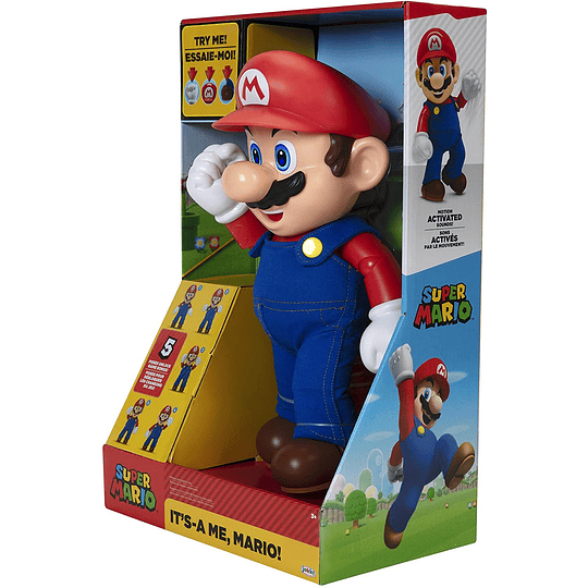 Figura de acción que habla Super Mario World of Nintendo It's-A Me!
