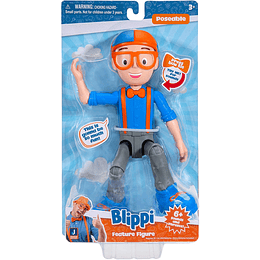  Blippi Articulado con Sonidos y Frases en Español