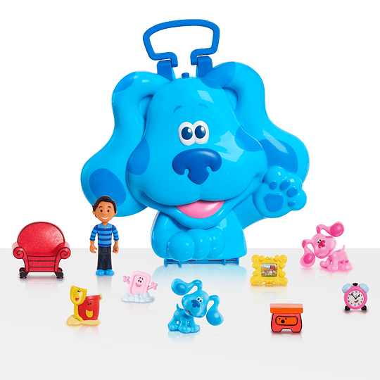 Set de 10 Figuras con Maleta para transportar de Blue's Clues & You!