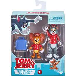 Hotel Bellhops Tom & Jerry Pack de 2 Figuras