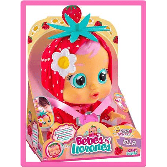 Ella Tutti Frutti Bebés Llorones con Aroma