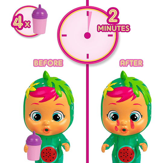 Magic Tears Tutti Frutti Cry Babies 