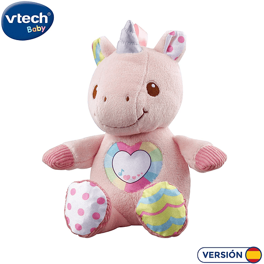 El Unicornio cantarín Suave Peluche Interactivo Vtech