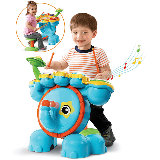 Blue, la Batería Multirritmo Batería Interactiva Vtech