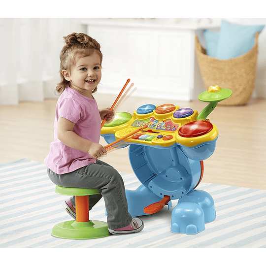 Blue, la Batería Multirritmo Batería Interactiva Vtech