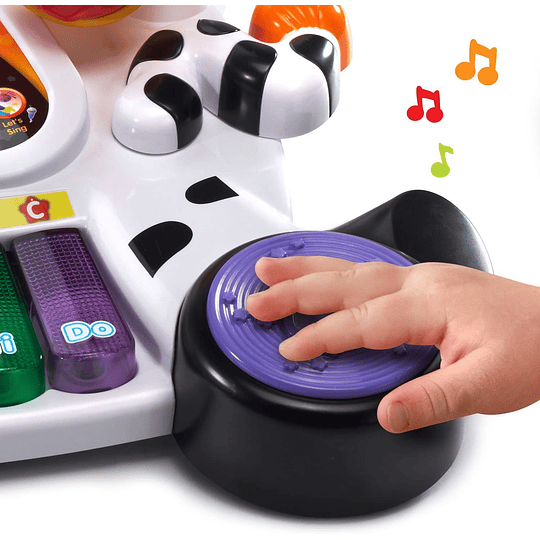 Remi la Cebra marchosa Teclado Interactivo con micrófono VTech