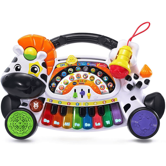 Remi la Cebra marchosa Teclado Interactivo con micrófono VTech