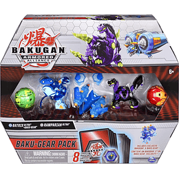Batrix Ultra con Baku-Gear y Ramparian Ultra Bakugan Baku-Gear 