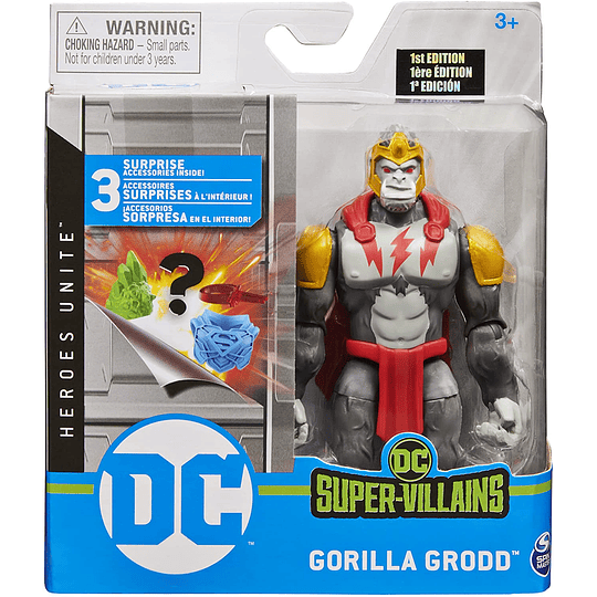 Gorilla Grodd DC Comics Super-Villains Heroes
