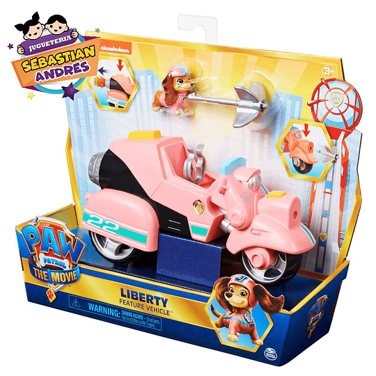 Liberty Vehículo The Movie La Película Paw Patrol