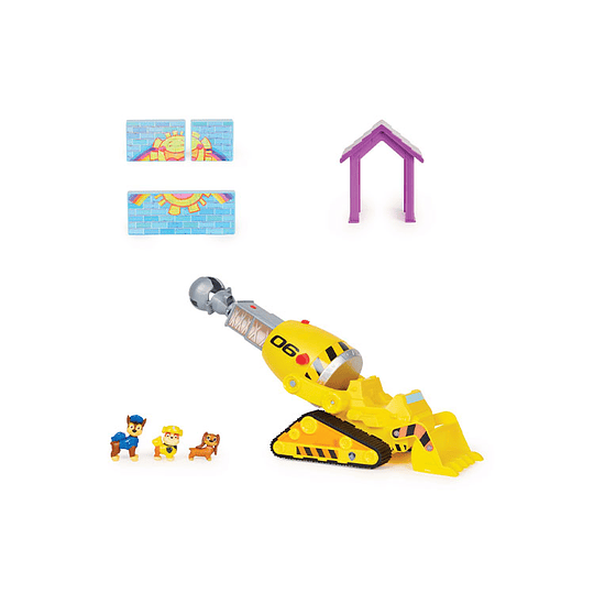 Rubble Liberty y Chase Deluxe Bulldozer The Movie