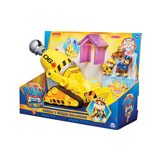 Rubble Liberty y Chase Deluxe Bulldozer The Movie