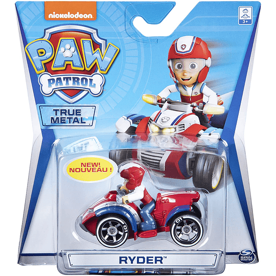 Ryder Exclusivo True Metal escala 1:55 Paw Patrol