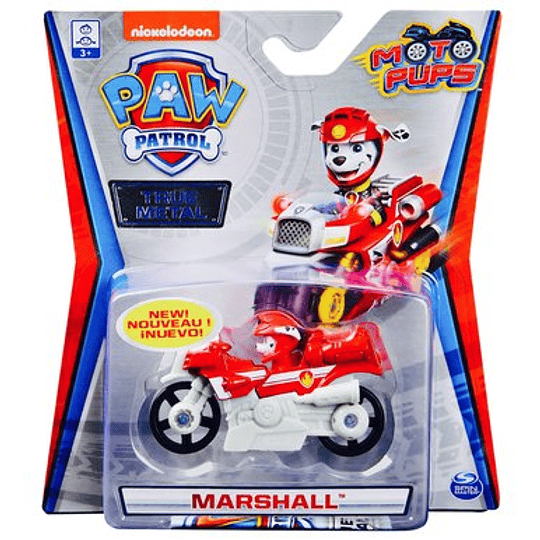 Marshall True Metal Moto Pups Paw Patrol 