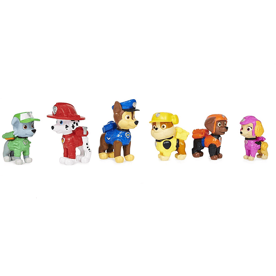 The Movie Set de 6 Figuras Paw Patrol 