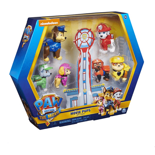 The Movie Set de 6 Figuras Paw Patrol 