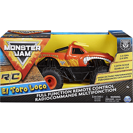 El Toro Loco Control Remoto Monster Truck escala 1:24, 2,4 GHz