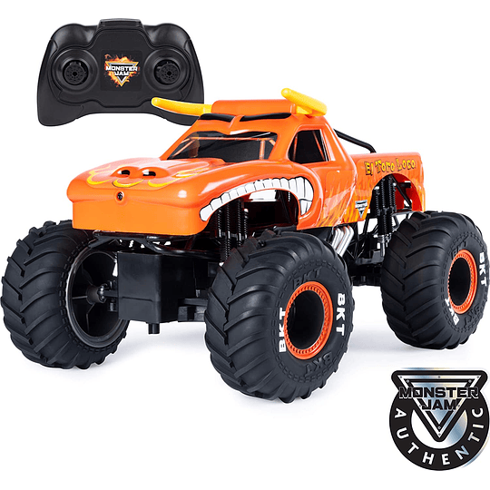 El Toro Loco Control Remoto Monster Truck escala 1:24, 2,4 GHz