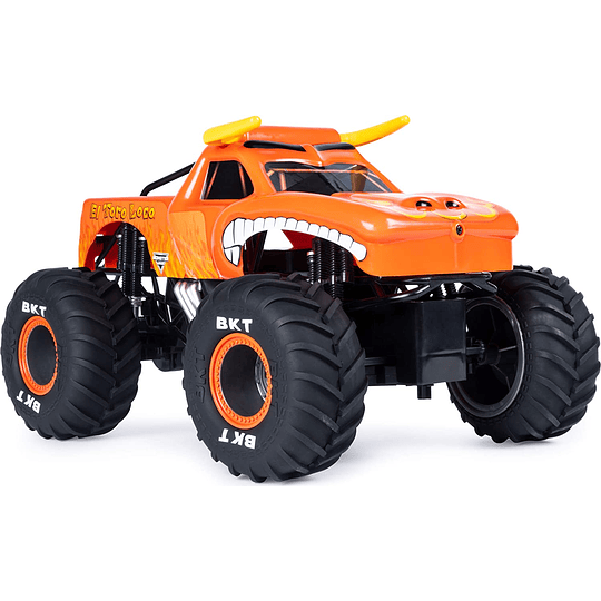 El Toro Loco Control Remoto Monster Truck escala 1:24, 2,4 GHz