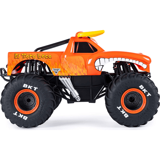 El Toro Loco Control Remoto Monster Truck escala 1:24, 2,4 GHz