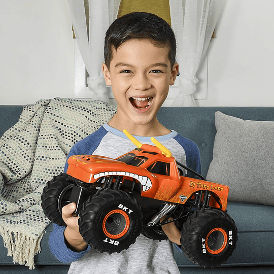 El Toro Loco Control Remoto Monster Truck escala 1:24, 2,4 GHz