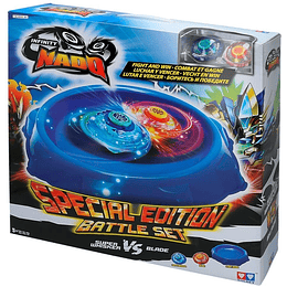 Beyblade Holy Whisker V/S Blade Estadio con 2 Infinity Nado