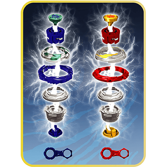 Beyblade Holy Whisker V/S Blade Estadio con 2 Infinity Nado