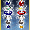 Beyblade Holy Whisker V/S Blade Estadio con 2 Infinity Nado