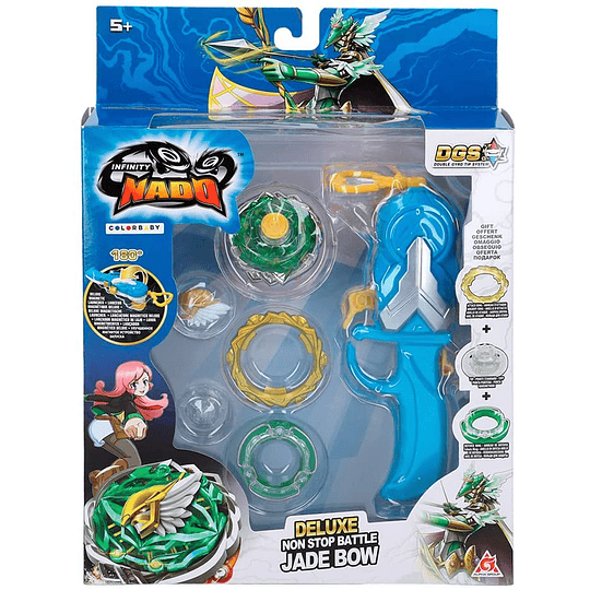 Jade Bow Non-Stop Battle Infinity Nado, Beyblade