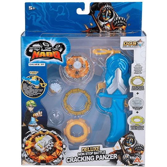 Cracking Panzer Non-Stop Battle Infinity Nado, Beyblade