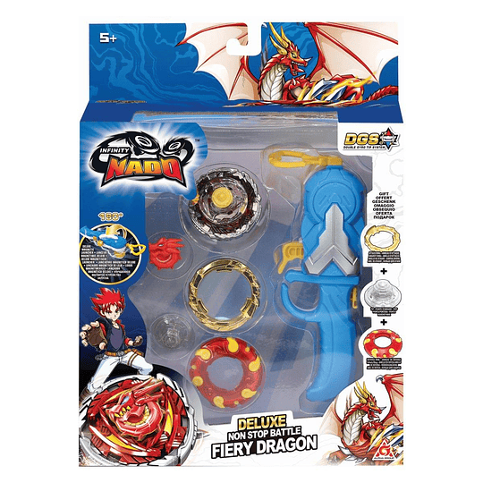 Fiery Dragon Non-Stop Battle Infinity Nado, Beyblade