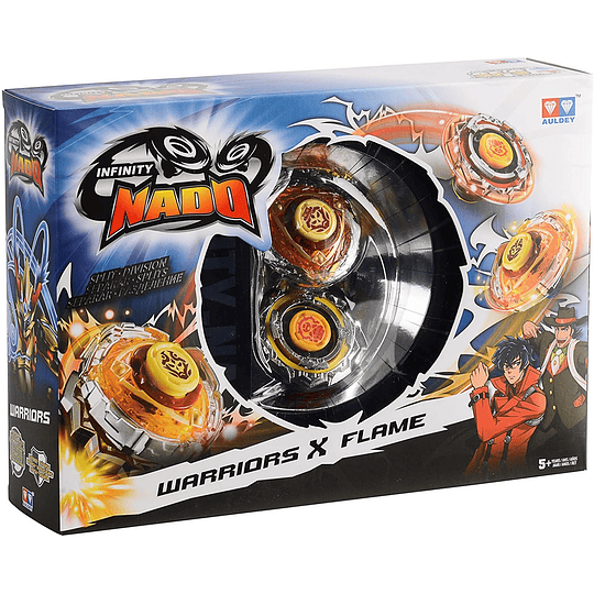 Warriors x Flame Division Battle Infinity Nado, Beyblade