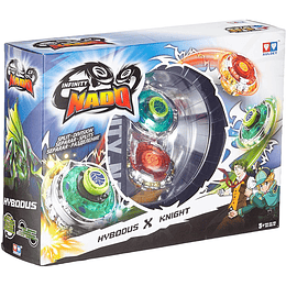 Hybodus x Knight Division Battle Infinity Nado, Beyblade