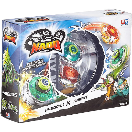 Hybodus x Knight Division Battle Infinity Nado, Beyblade