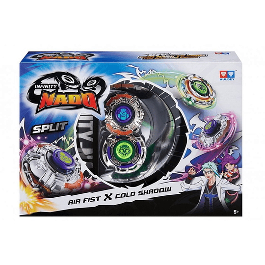 Air Fist x Cold Shadow Division Battle Infinity Nado, Beyblade