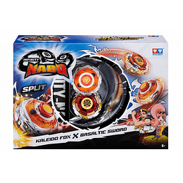 Kaleido Fox x Basal Tic Sword Division Battle Infinity Nado, Beyblade