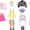 Avery Styles Muñeca exclusiva y Fashion Studio Rainbow High Crea mas de 300 Looks