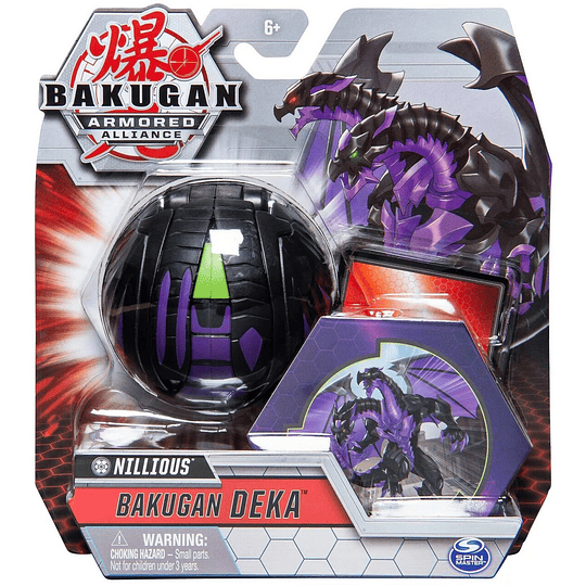 Nillious Bakugan Deka Armored Alliance (Importado Suckot) Spin Master